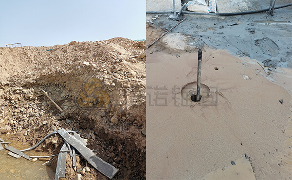 三門(mén)峽市靈寶弘農澗河液壓壩自鉆式錨桿基礎加固項目地質(zhì)狀況